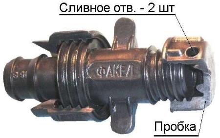 ФАКЕЛ Заглушка конечная (резьбослив) 16 Л 1 ФАКЕЛ Заглушка конечная (резьбослив) 16 Л 1