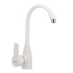 SALE ! Смеситель кухня PLAMIX MARIO-011 White (без подводки) (20 шт/ящ)