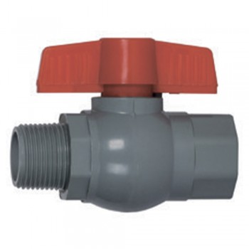 PLAMIX PVM - 3/4" PVC ГШБ (grey+red) (160 шт/ящ, 16 шт/пакет) 1
