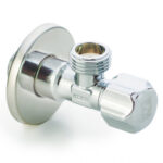 Кран угловой KOER 1/2*3/4 хром  (KR.510) (80шт/ящ)