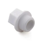 Заглушка резьбовая 3/4" PN 25, серый РТП (50/300 шт.)