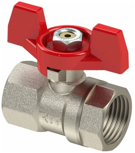 Sale РТП Кран шаровый латунный 3/4" (ГГБ) вн/вн бабочка PN40 (50 шт.) 1 Sale РТП Кран шаровый латунный 3/4" (ГГБ) вн/вн бабочка PN40 (50 шт.) 1