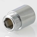 Удл. гайка 3/4"-100мм хром TIM (5шт/уп)