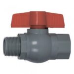 PLAMIX PVM - 1 1/2" PVC ГШБ (grey+red) (40 шт/ящ, 5 шт/пакет)
