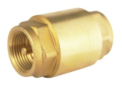 TIM Обратный клапан с латунным штоком, 3/4"г/г (усиленный) (1/40) 1