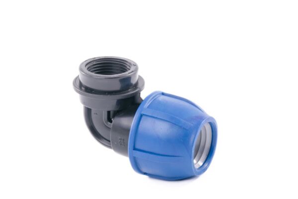 Отвод компрессионный 25x1/2" внутр.резьба для ПЭ труб, РТП (85 шт.) 1