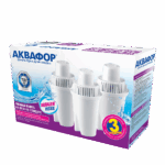 Модуль сменный фильтрующий Аквафор В15 (В100-15) (комплект) (3 шт.) акц.