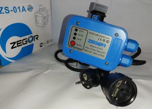 Выключатель для насосов из пластика ZS-01A (Zegor) (12шт) 1