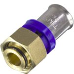 Пресс-фитинг. Муфта лат. D20-3/4"вн.TIM (22шт)