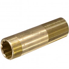 Сгон латунный 3/4"ш/ш- 100мм TIM (60 шт.) 1