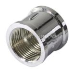 Муфта хромированная 1" TIM (10/120)