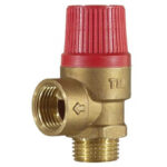 TIM Мембранный предохранительный клапан  1/2"ш- 6 бар (10/60 шт.)