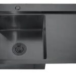 ZERIX ZH7849L-215 NANO-BLACK (3.0/0.8) Мойка из нерж. стали (1 шт/ящ)