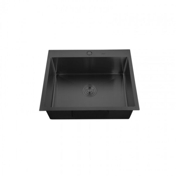 ZERIX ZH6050-215 NANO-BLACK (3.0/0.8) Мойка из нерж. стали (1 шт/ящ) 1