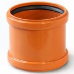 EUROPLAST Муфта 110* ОРАНЖ.