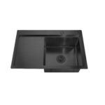 ZERIX ZH7849R-215 NANO-BLACK (3.0/0.8) Мойка из нерж. стали (1 шт/ящ)