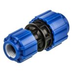 Муфта компрессионная переходная d 40/25 для ПЭ труб, РТП