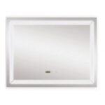 MIXXUS LIGHT MR01-80x60 Зеркало (часы, LED-подсветка, антизапотевание) (5 шт/ящ)