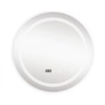 MIXXUS PLAIN MC02-60 Зеркало (часы, LED-подсветка, антизапотевание) (5 шт/ящ)