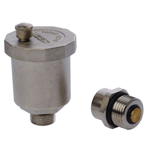 KOER KR.1256 - 1/2" Воздухоотводчик автоматический прямой с обратным клапаном (100 шт/ящ) 1