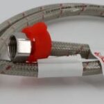 KOER M10-120 СИЛИКОН Гибкая подводка  (пара) KH-02-F1/2"xM10-1200 (25 шт/ящ)