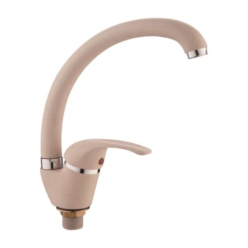 Смеситель кухня ZERIX LAU-011 BEIGE (LR85929K) (цвет бежевый матовый) (10 шт/ящ) 1