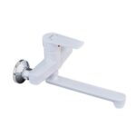 Смеситель для кухни настенный PLAMIX Oscar-005 White (24 шт/ящ)