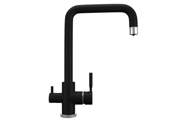 Смеситель кухня MIXXUS SUS-021 BLACK  из нерж. стали SUS304 (10 шт/ящ) 1