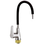 Смеситель кухня ZERIX SOP7 045 REFLECTOR BLACK (10 шт/ящ)
