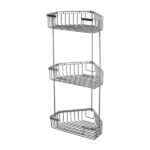 ZERIX Z775-3 (LR335-2) Полка угловая 3-ярусная (решетка) 250х250 (10 шт/ящ)