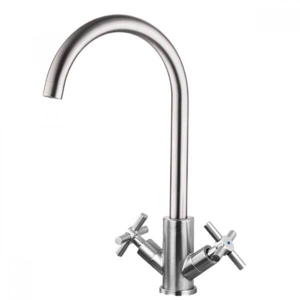 Смеситель кухня MIXXUS DVE-011 из нерж. стали SUS304 (10 шт/ящ) 1