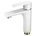 Смеситель умывальник MIXXUS COLORADO 001 (WHITE) ГАЙКА (1/10шт.)