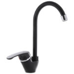 Смеситель кухня PLAMIX AFINA-011 Black (без подводки) (20 шт/ящ)