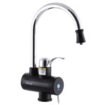 MIXXUS Electra 240-E BLACK водонагреватель 3 kW проточный, С ИНДИКАТОРОМ ТЕМП. на мойку (10 шт/ящ)