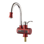 MIXXUS Electra 240-E RED водонагреватель 3 kW проточный, С ИНДИКАТОРОМ ТЕМП. на мойку (10 шт/ящ)