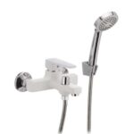 Смеситель для ванны MIXXUS MISSOURI 009 EURO (БЕЛЫЙ) (10 шт/ящ)