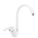 Смеситель кухня PLAMIX OSCAR-011 White (без подводки) (30 шт/ящ)