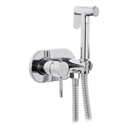 Биде ZERIX BIDET-005 (LR5398-5) Встраиваемый смеситель для гигиен. душа (с лейкой)  (10 шт/ящ) 1