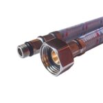 ZERIX M10-150 см СИЛИКОН, гибкая подводка, гайки нержавейка (пара) (40 шт/ящ)