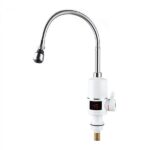 ZERIX ELW-06-ЕF водонагреватель 3 kW проточный, С ИНДИКАТОРОМ ТЕМП., рефл. излив на мойку (12 шт/ящ)