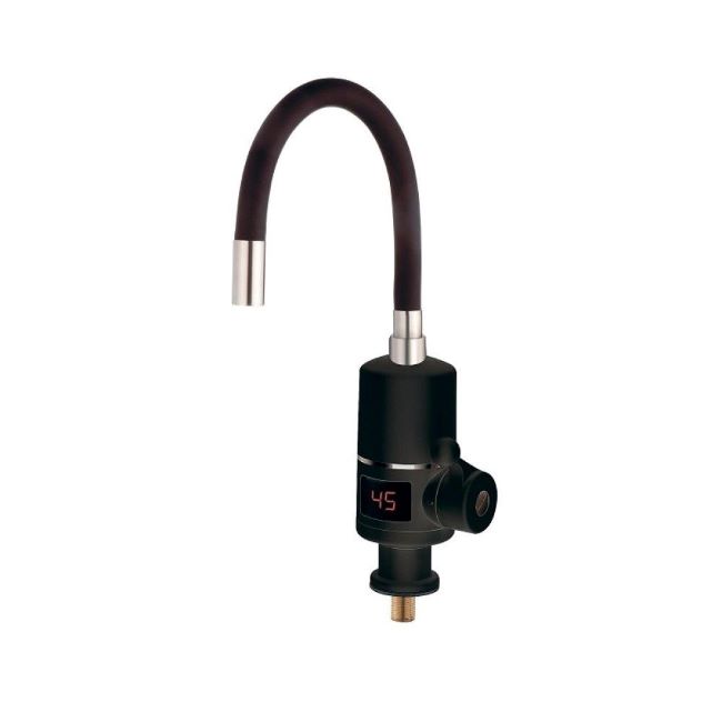 ZERIX ELW06-EF-2BLACK (ELW06-EF B BLACK) Водонагреватель 3 kW проточ.С ИНД. ТЕМП.,СИЛИКОН.изл.,на 1 ZERIX ELW06-EF-2BLACK (ELW06-EF B BLACK) Водонагреватель 3 kW проточ.С ИНД. ТЕМП.,СИЛИКОН.изл.,на 1