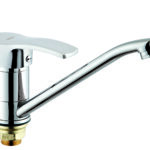 PED4-A279 (PED-A-279) смес.кухня.прям.d40 гайка  ZEGOR (1/10шт.)