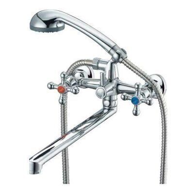 DMX7-B605 (DMX-B605) смес.ван.ручки плоский гусак Zegor (1/10шт.) 1 DMX7-B605 (DMX-B605) смес.ван.ручки плоский гусак Zegor (1/10шт.) 1