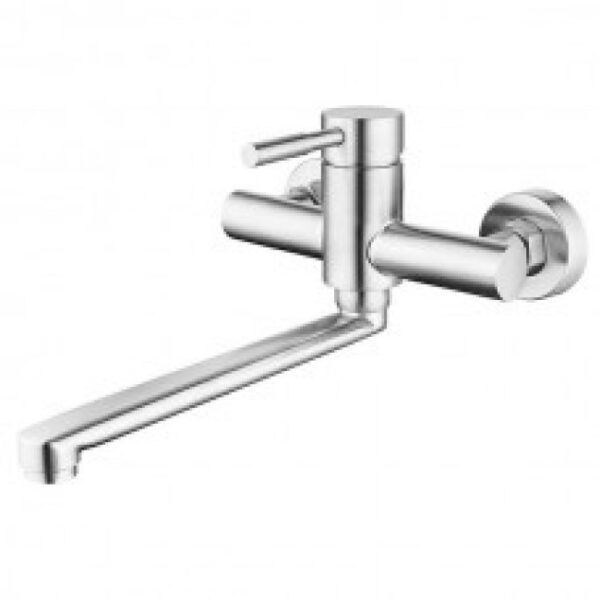 Смеситель кухня настенка MIXXUS SUS-005 из нерж.стали SUS304 (1/12шт.) 1