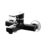 Смеситель для ванны PLAMIX Oscar-009.Black (без шланга и лейки) (24 шт/ящ)
