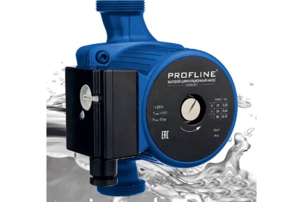 Насос циркуляционный PROFLINE Standart 25/8-180 (гайки, б/кабеля) 1