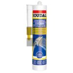 Санитарный силикон бесцветный Soudal 280 мл. (уп.15 шт)