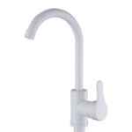 Смеситель для кухни PLAMIX DIEGO-011 White (без подводки) (20 шт/ящ)