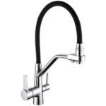 SAM18-F165KB для кухни с гибким изливом, с фильтром для питьевой воды Zegor (1/10шт.)