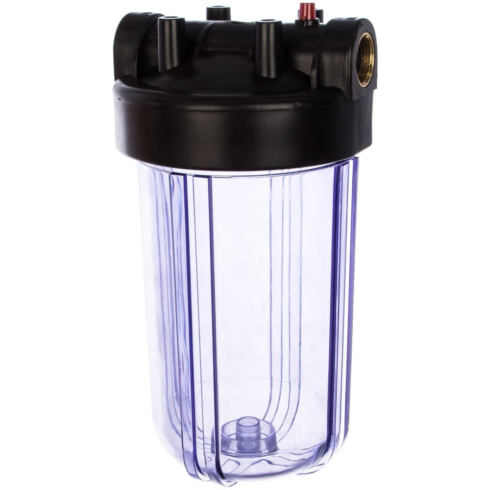 Корпус 10ВВ PET ХВС 1" прозр., ключ и скоба. Кит. MY-H10TB (ВВ 10) 1 Корпус 10ВВ PET ХВС 1" прозр., ключ и скоба. Кит. MY-H10TB (ВВ 10) 1